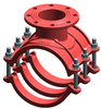 Full Encapsulated Split Tee ,hot tapping clamp, pipe fitting, pipe saddle